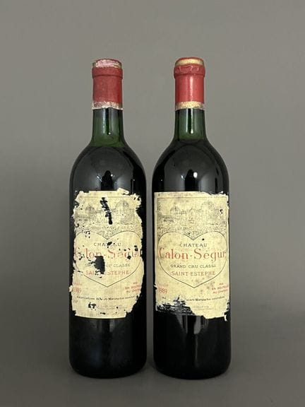 2 bouteilles de Château Calon-Ségur, Saint-Estèphe