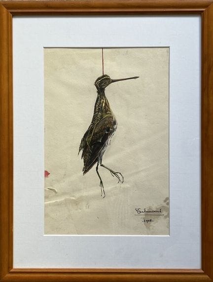 Henri de LINARES (1904-1987)
Bécassine.
Aquarelle 