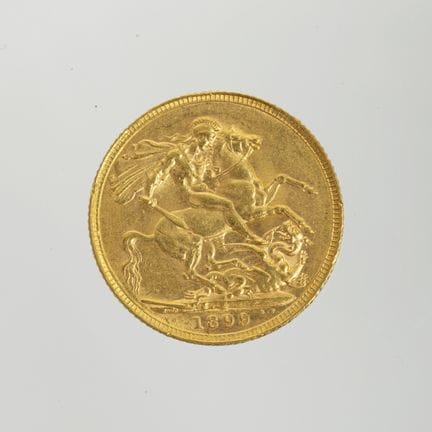 Pièce d'or britannique d'une valeur d'une livre st