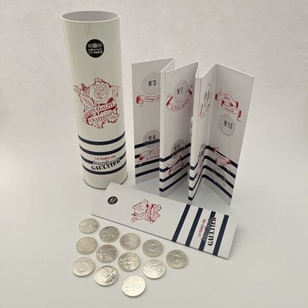 “La France par Jean Paul Gaultier.” Dodici monete 