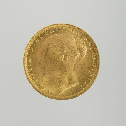 Pièce d'or britannique d'une valeur d'une livre st