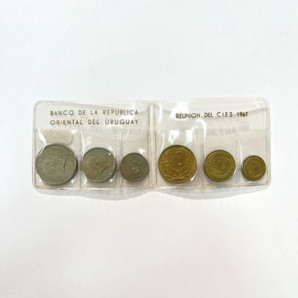 Set “proof” composto da sei monete del 1960 emesse