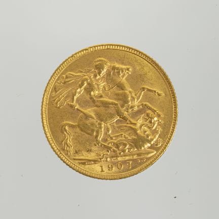 Pièce d'or britannique d'une valeur d'une livre st