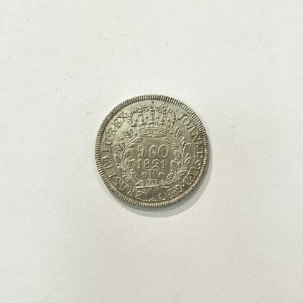 Moneta brasiliana d'argento del valore di 960 reis