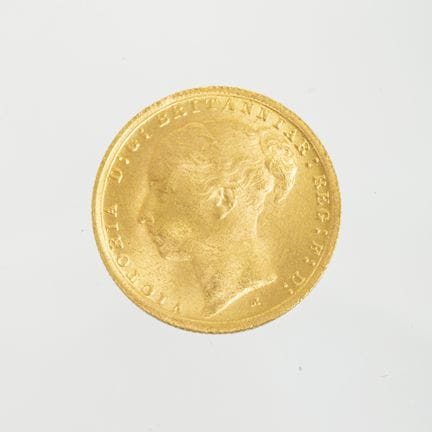 Pièce d'or britannique d'une valeur d'une livre st