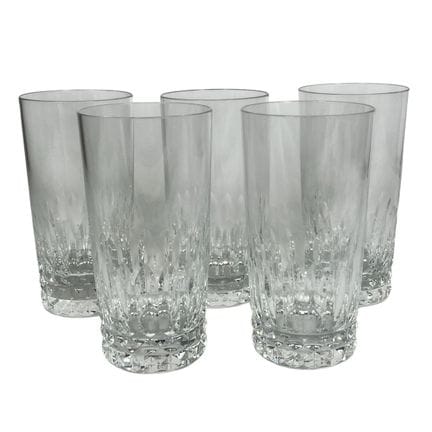 Lot de douze verres à vin français en cristal Bacc