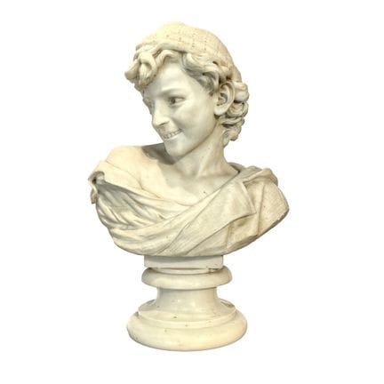 FAUSTO BIGGI (École italienne, XIXe siècle) Buste 