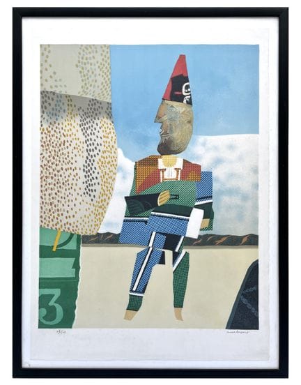 MAX PAPART (École française, 1911-1994) Gravure li
