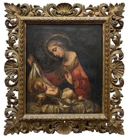 G. PRANDI (École italienne du XIXe siècle) Huile s