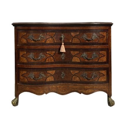 Commode autrichienne, 19e s. XIXème siècle, placag