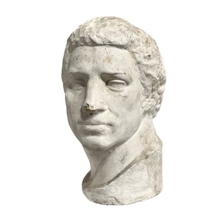 Sculpture en plâtre. « Tête de Brutus », d'après u