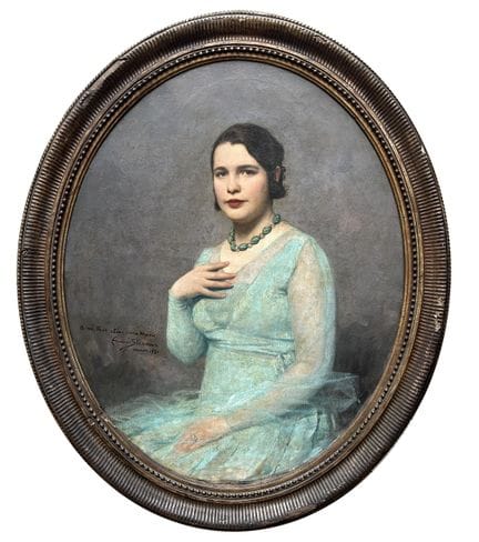 AIMÉ STEVENS (École belge, 1879-1951) Huile sur to