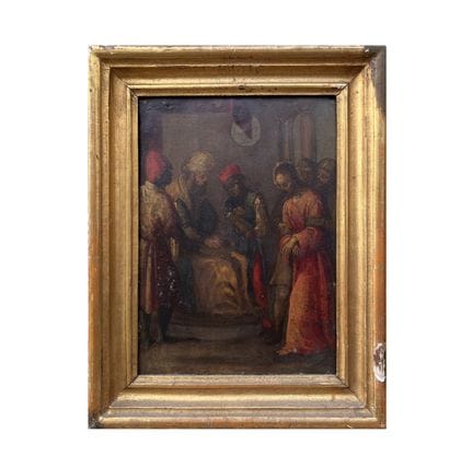École européenne 18e s. XVIIIe siècle Huile sur pl