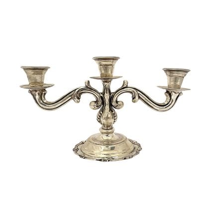 Chandelier de table mexicain en argent 925, avec b