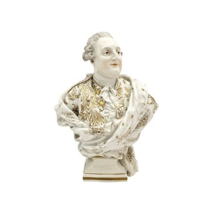 Sculpture allemande en porcelaine de Volkstedt, po