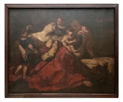 Artiste européen anonyme du XIXe siècle. Huile sur