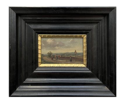 Artiste européen anonyme du XIXe siècle. Huile sur