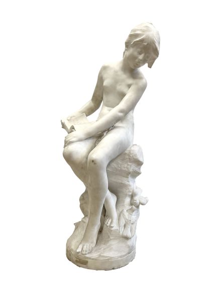 AUGUSTE MOREAU (École française, 1834-1917) Sculpt