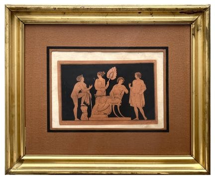 Deux gravures réalisées d’après la collection d’an