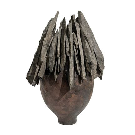 RICHARD WM HUDSON (École anglaise, 1980) Vase en c