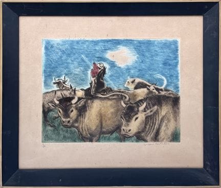 GÉRARD COCHET (École française, 1888-1969) Gravure