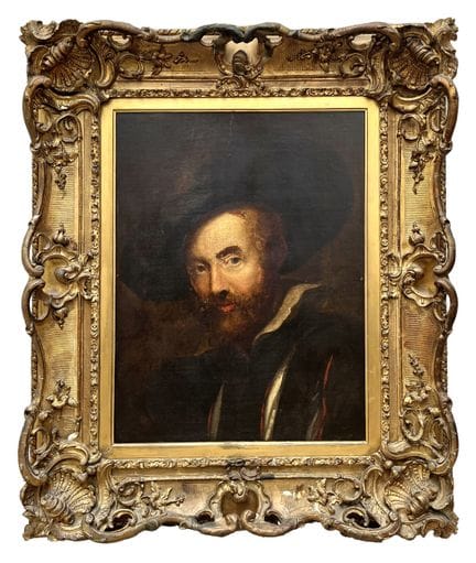 Artiste européen anonyme, XVIIIe siècle. Huile sur