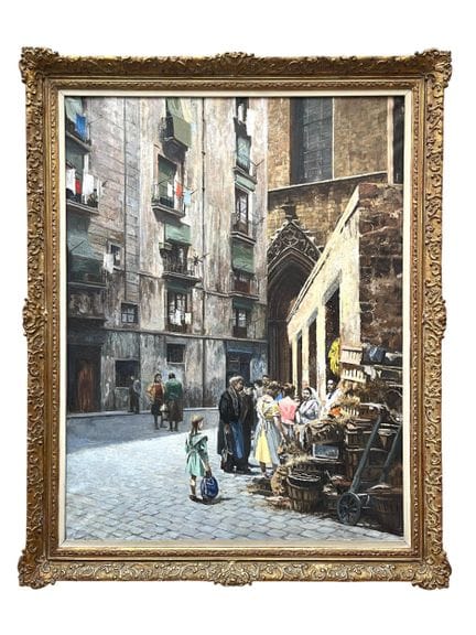 RAMÓN DE CAPMANY (École catalane, 1899-1992) Huile