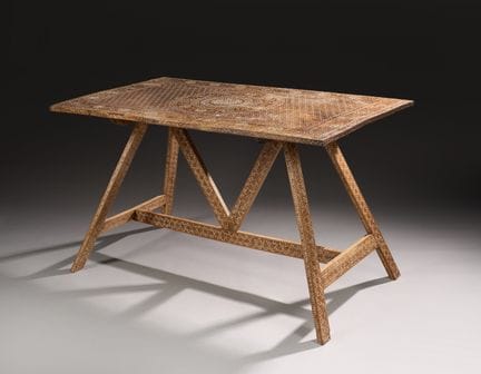 Norte de Italia, siglo XVIII.
Mesa de biblioteca
D