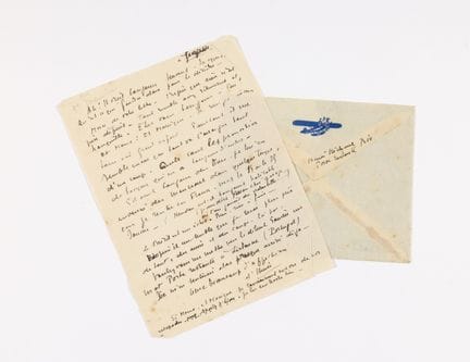 Henri MICHAUX. Correspondencia con Jacques Olivier