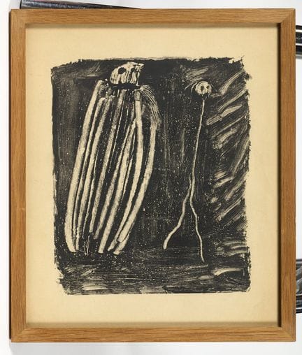 Henri MICHAUX. Ohne Titel. [Paris, E. Desjobert fü