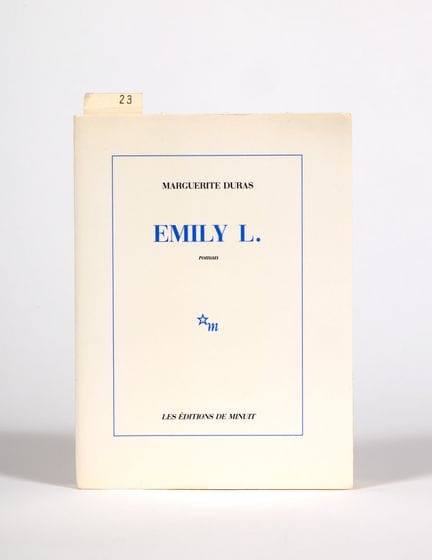 Marguerite DURAS. Emily L. Paris, Éditions de Minu