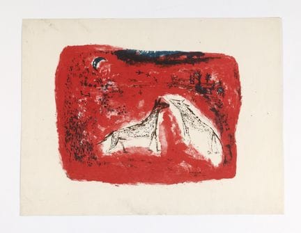 Henri MICHAUX. Eine Interpretation von acht Lithog