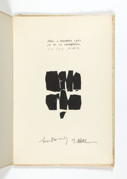 André FRÉNAUD. Pour l’office des morts.
[Alès], PA