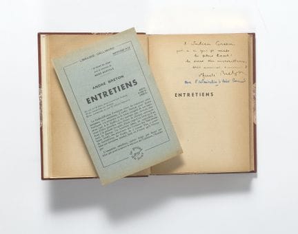 André BRETON.
Entretiens 1913-1952 avec André Pari