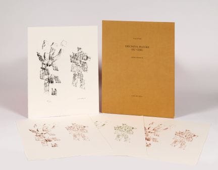 [Henri MICHAUX]. Yves PEYRÉ. «Décisive pliure du c