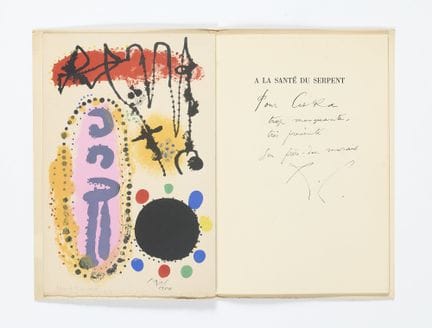 René CHAR. À la santé du serpent. Illustrato da Jo