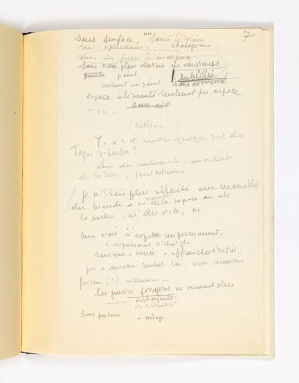 Henri MICHAUX. Ritaline. París, domingo 24 de agos