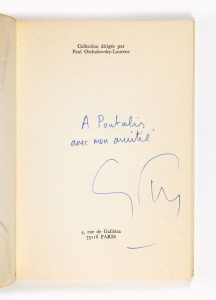 Georges PEREC. La Côlture et autres poèmes.
Fronti