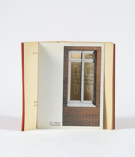 André BRETON. Au lavoir noir. Avec une fenêtre de 