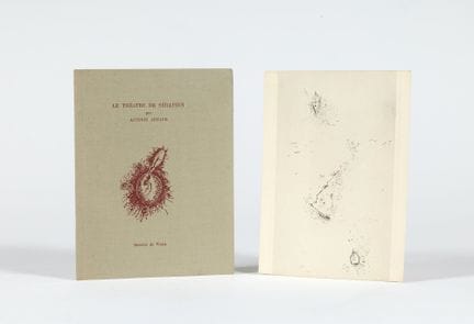Antonin ARTAUD. Le Théâtre de Séraphin. Dessins de
