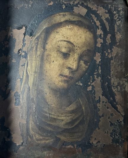 17th-Century FRENCH SCHOOL
Head of the Virgin Mary