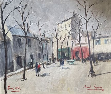 Bernard LIGNON (1928–2017)
Place du Tertre, 1952
O
