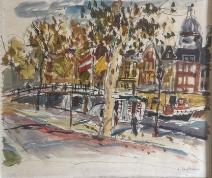 Jacques TRUPHEMUS (1922–2017)
"Autumn in Amsterdam