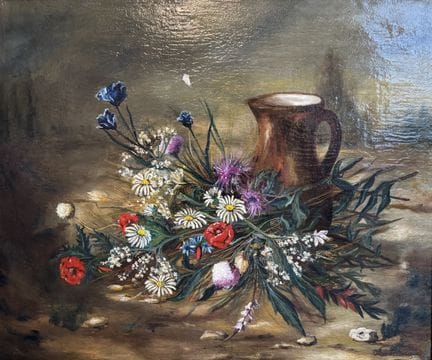 Alexandre COUDER (1808–1879)
Still Life with Flowe