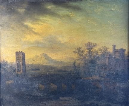 18th-Century School
Landscape with a Bridge and Mo