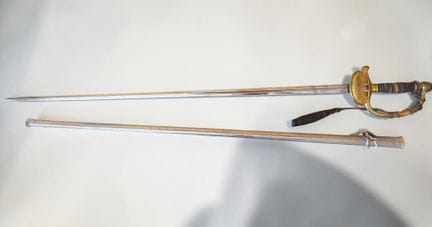 Junior Officer's Sword, All Arms,  Third Republic,