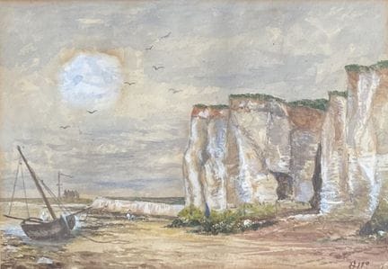 Charles Félix GIR (1883–1941) 
A Boat at the Edge 