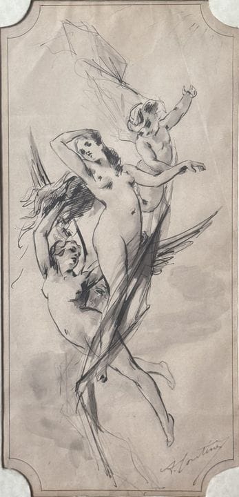 Alexandre COURTINES (1857–1923), a student of Caba