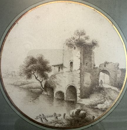 Early 19th-century French school
Landscape with Ru