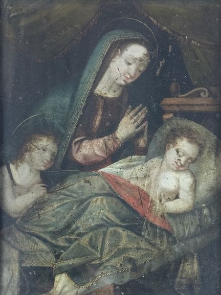 17th-Century School
The Virgin and Saint John the 